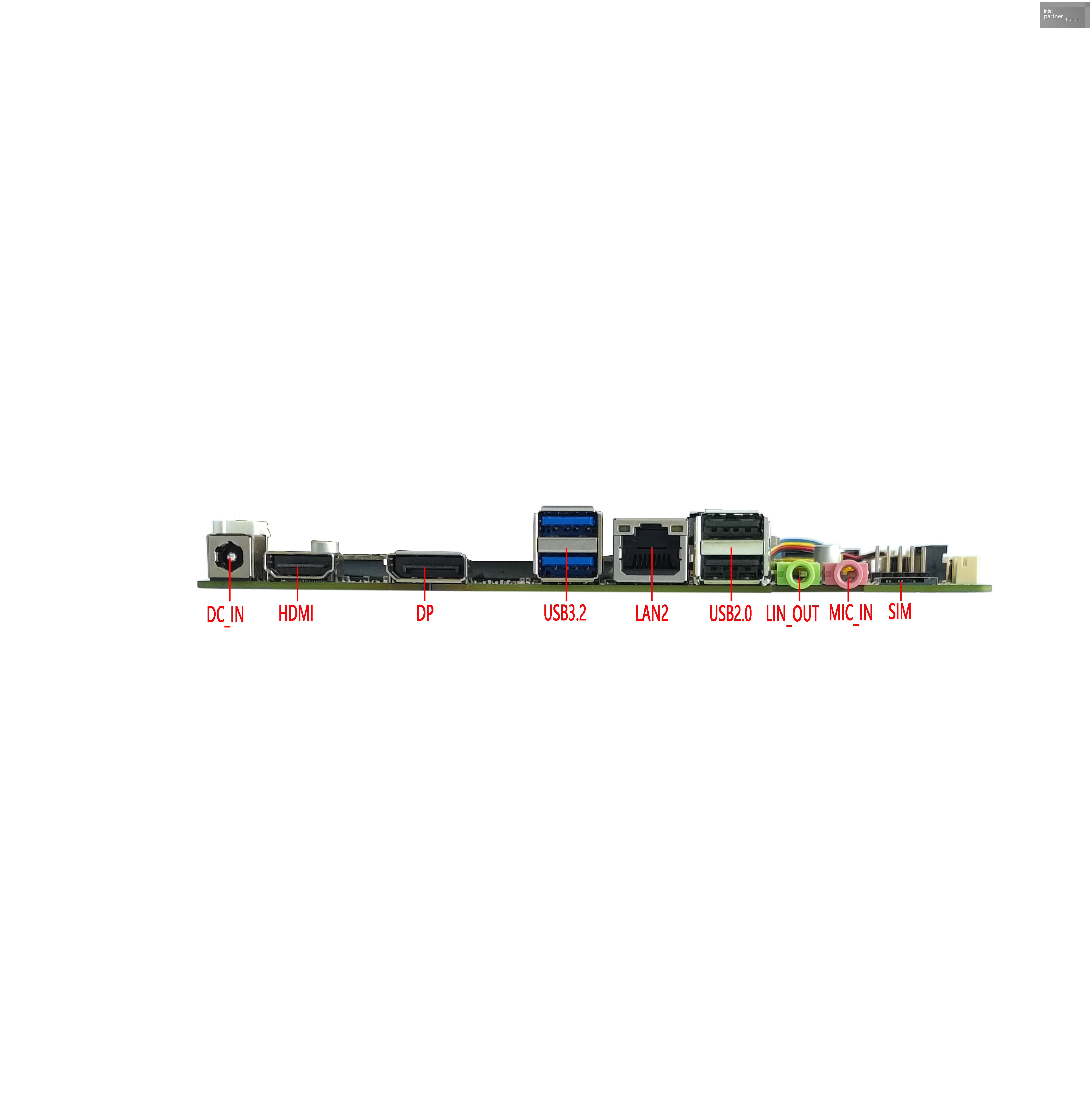 DC12V-Industrie-Motherboard U5-125U, 16 GB RAM, 512 GB SSD, WLAN, Windows 10/11 f&uuml;r die Stra&szlig;enanzeige