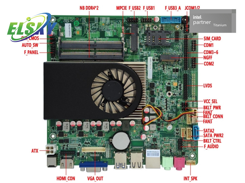 Industrie-Motherboard mit Intel Skylake-CPU zu verkaufen