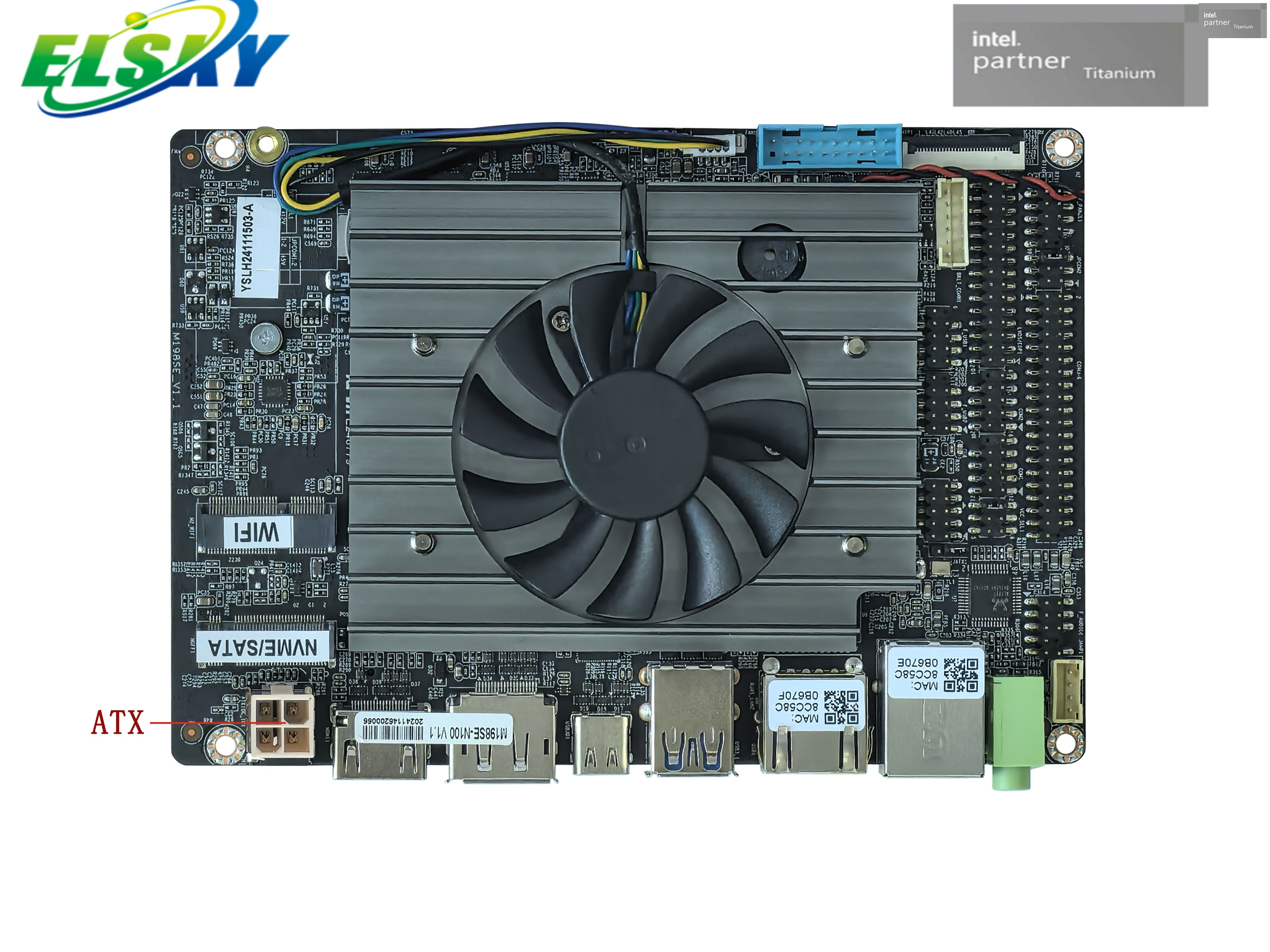 Carte m&egrave;re Intel Alder Lake-N N97/N100 3,5' pour l'automatisation industrielle