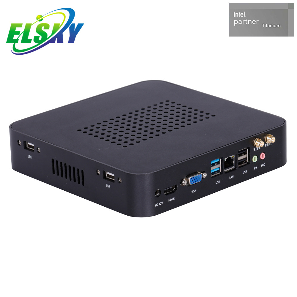 Mini PC bon march&eacute; d'usine haute performance avec processeur Intel I3 I5 I7 de 2e &agrave; 5e g&eacute;n&eacute;ration avec HDMI VGA WiFi Bluetooth