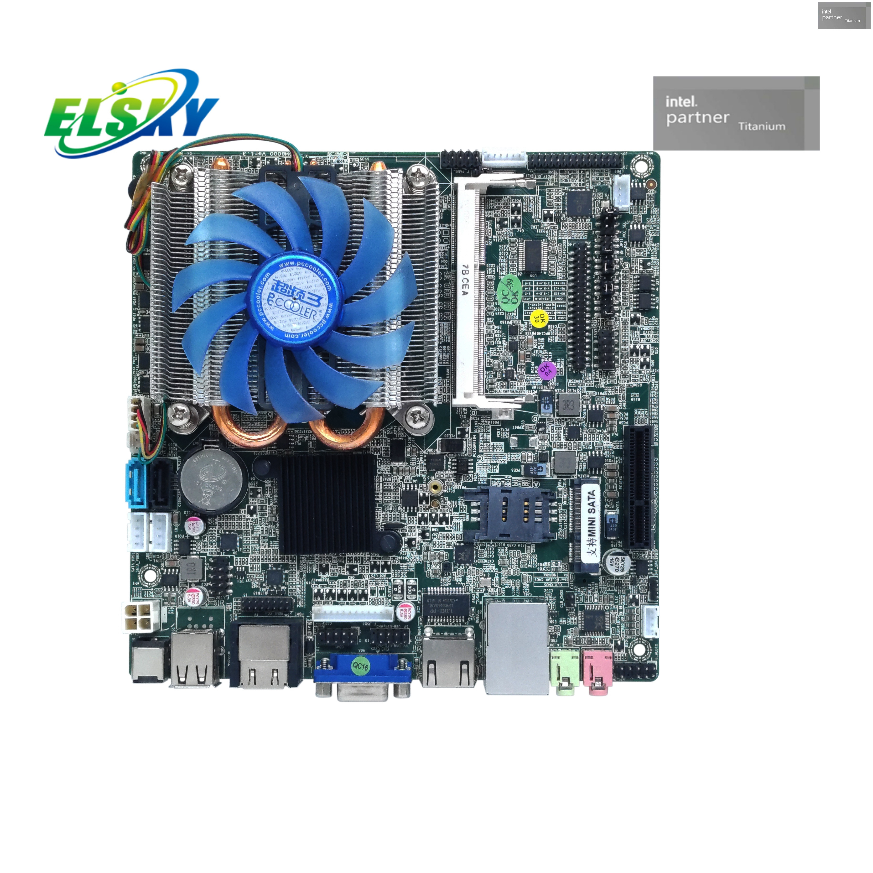 China QM8000 Industrial MB para CPU Haswell 1150 - F&aacute;brica / Personalizado al por mayor - POS y se&ntilde;alizaci&oacute;n digital