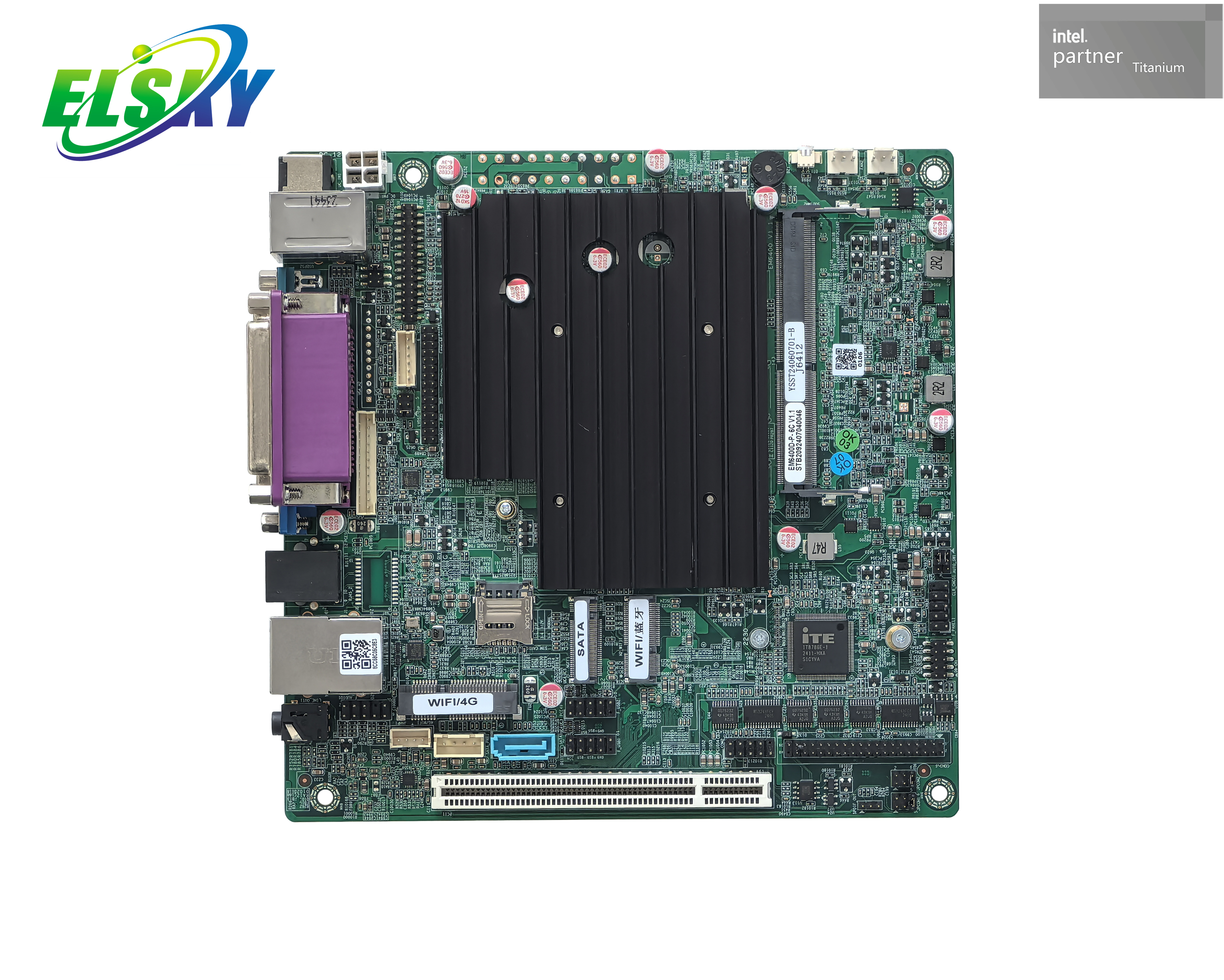 Placa base industrial J6412 de bajo consumo de energ&iacute;a a la venta desde f&aacute;brica