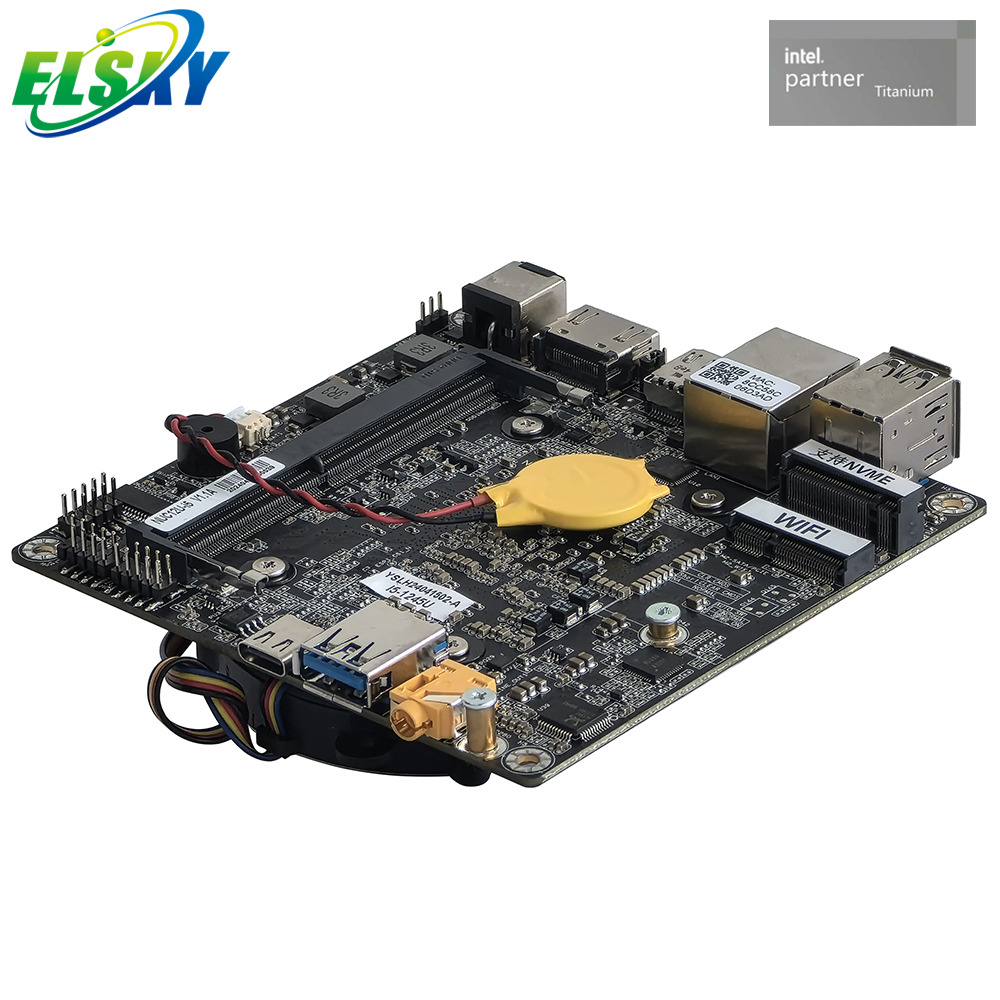 Placa base NUC peque&ntilde;a y compacta para finanzas inteligentes, comercio minorista, transporte y atenci&oacute;n m&eacute;dica