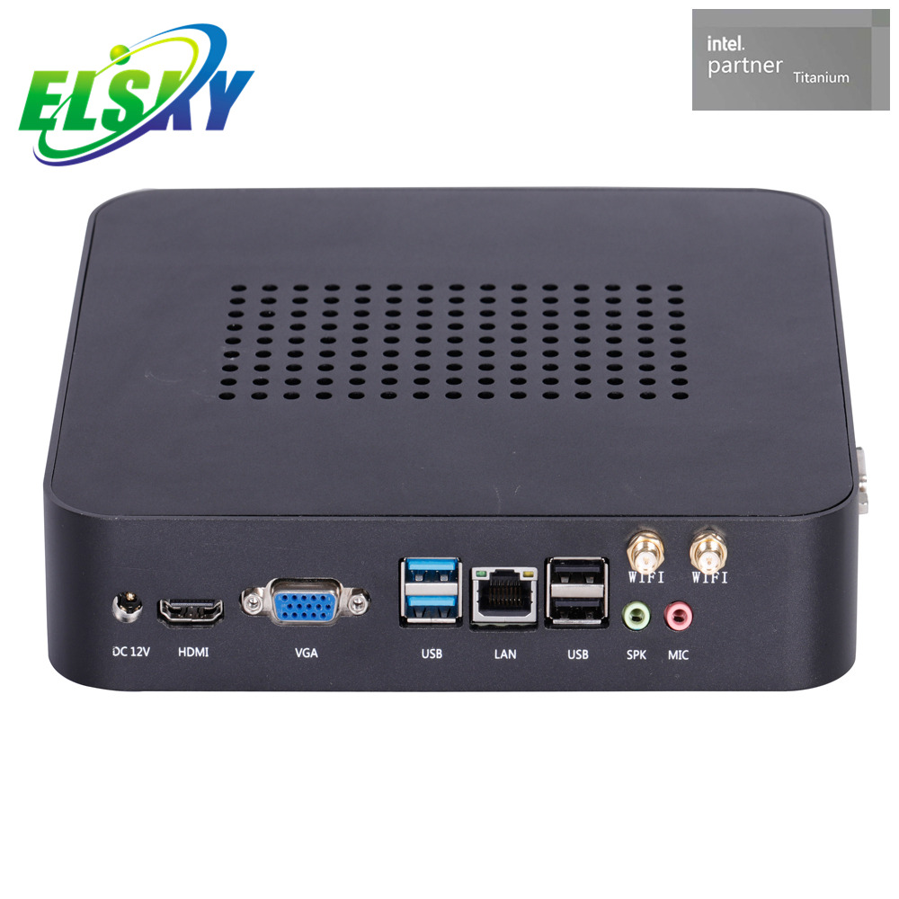 Mini PC bon march&eacute; d'usine haute performance avec processeur Intel I3 I5 I7 de 2e &agrave; 5e g&eacute;n&eacute;ration avec HDMI VGA WiFi Bluetooth