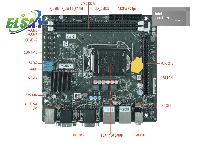 Fournisseur en gros de carte m&egrave;re ITX int&eacute;gr&eacute;e H81