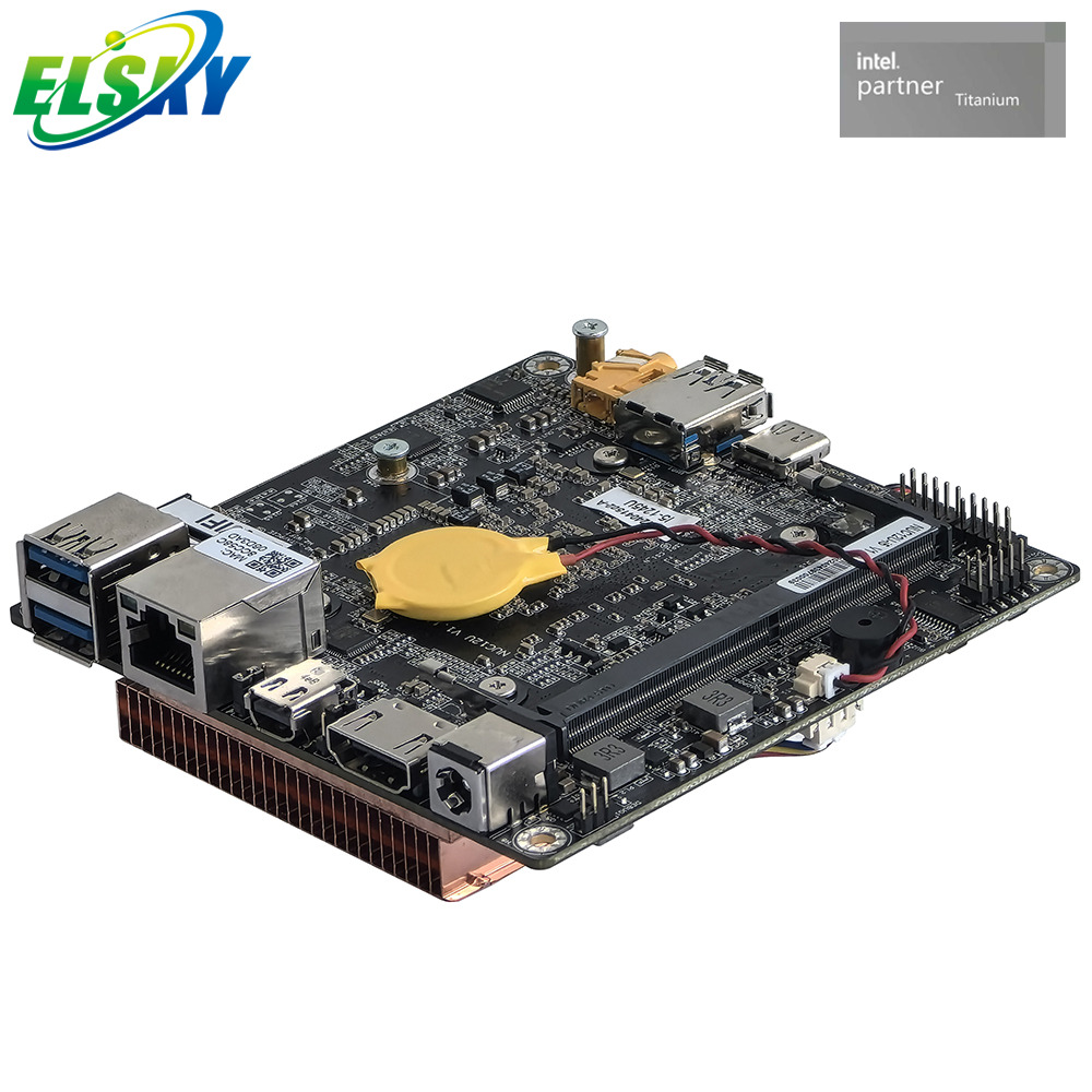 Placa base NUC peque&ntilde;a y compacta para finanzas inteligentes, comercio minorista, transporte y atenci&oacute;n m&eacute;dica