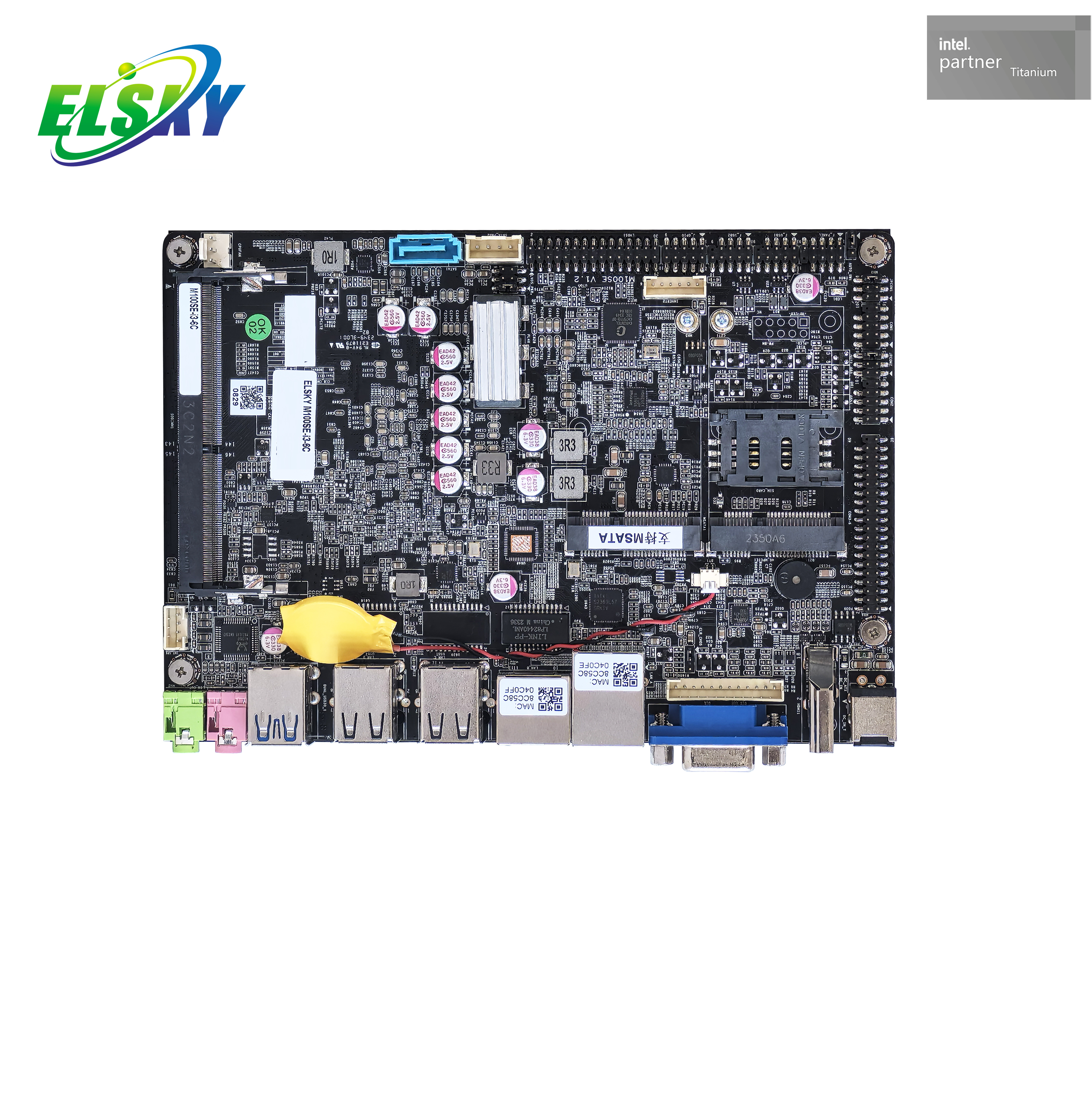 Placa-m&atilde;e Intel 8gen 10gen de 4 polegadas da ind&uacute;stria para venda