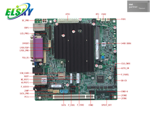 Industrie-Motherboard J6412 mit geringem Stromverbrauch ab Werk zu verkaufen