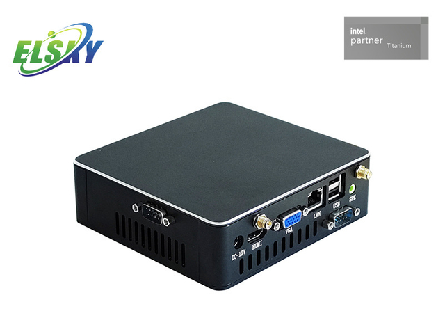산업 자동화를 위한 Intel 8/10세대 팬리스 미니 PC 도매