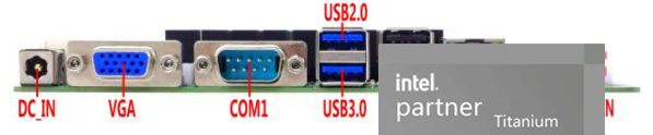 Carte m&egrave;re bon march&eacute; avec processeur Intel J1800 J1900 RJ45-LAN VGA LVDS EDP pour Windows 10, Windows 8, Windows 7, Linux