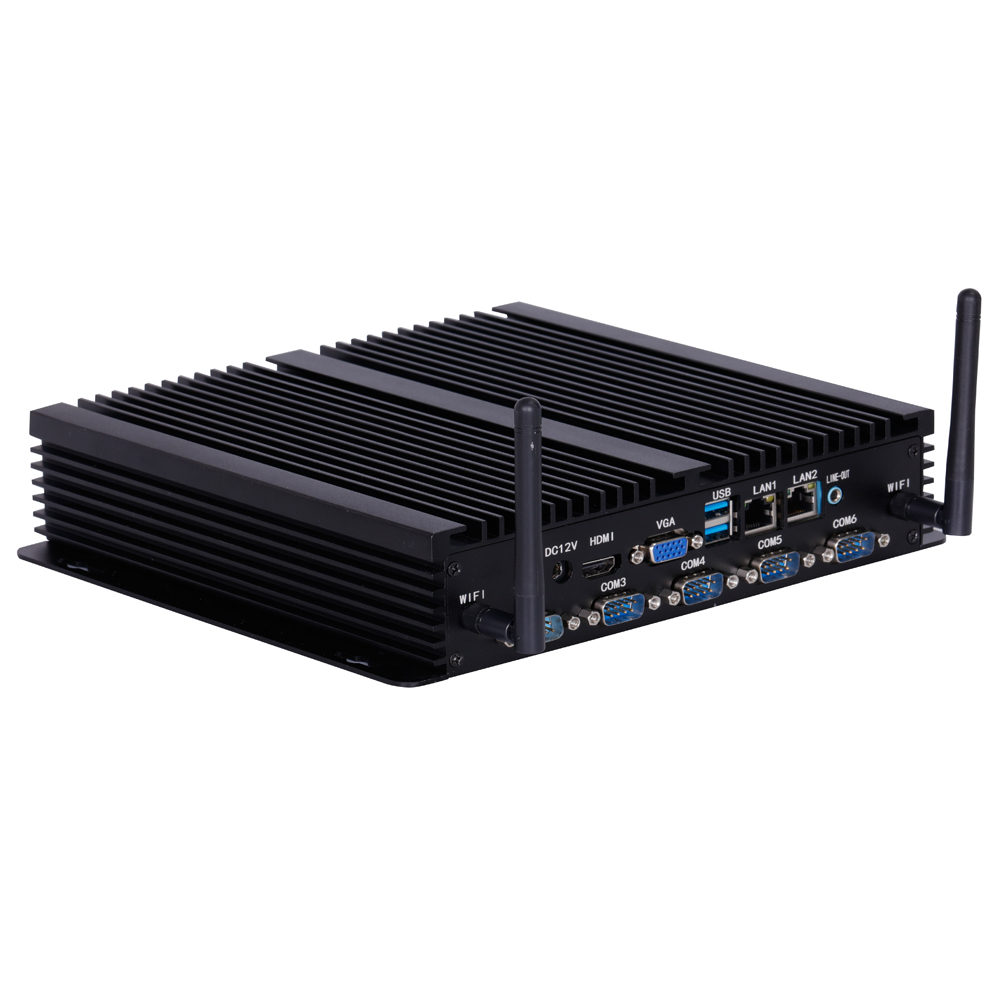 Ordinateur industriel I3-6100U/i5-6200U/i7-6500U 2 * SO-DDR3L/1600/1866 Max.16GB HD-MI VGA LVDS 2 * SATA3.0/1 * MSATA3.0/1000M Lan
