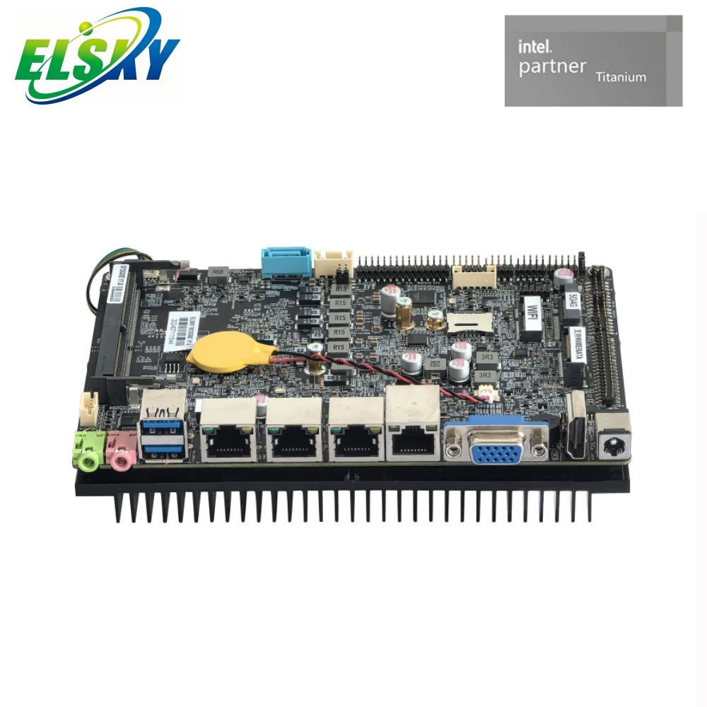 Placa base industrial de 4 pulgadas para CPU Intel serie U/P/H de 12.&ordf; y 13.&ordf; generaci&oacute;n