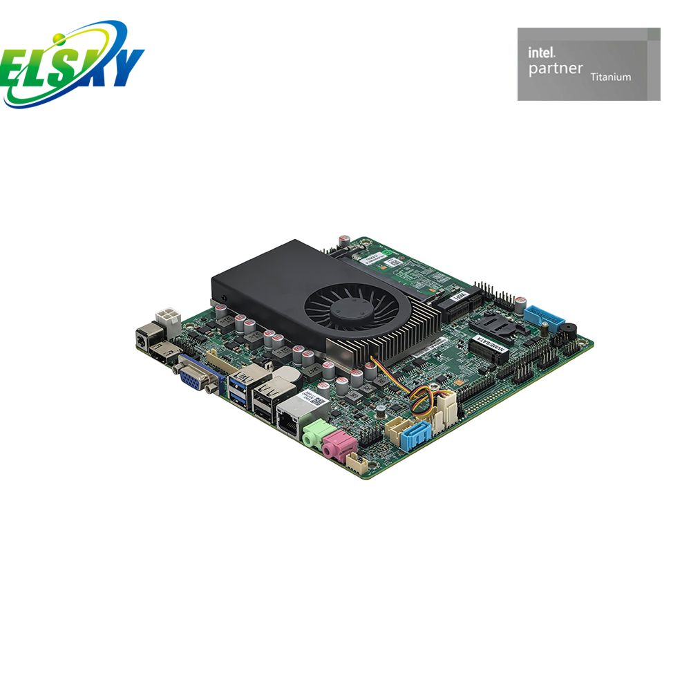  Fabricante de placa base Mini-ITX 8.a generaci&oacute;n 4K LAN dual al por mayor China para control industrial
