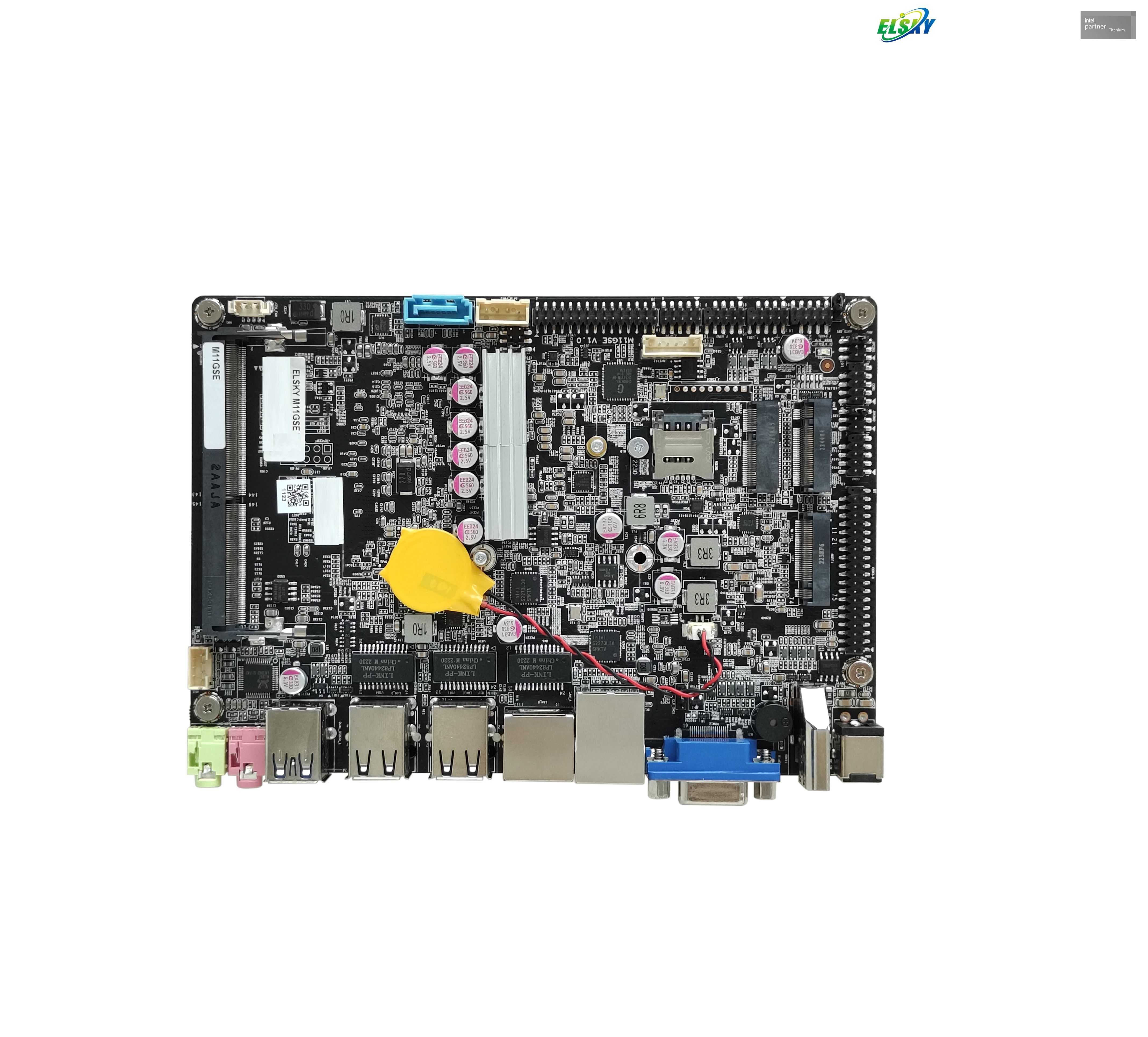 Carte m&egrave;re 4 pouces &agrave; Ports Lan multiples, processeur Intel Tiger Lake 11e g&eacute;n&eacute;ration I3-1115G4/1125G4 I5-1135G7E/1145G7 I7-1165GRE /1185G7
