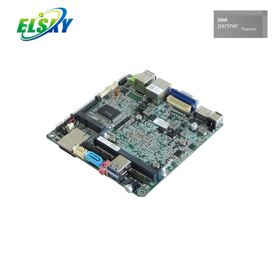 Placa industrial de fonte de alimenta&ccedil;&atilde;o de ampla tens&atilde;o DC 6&ordf; gera&ccedil;&atilde;o 4K HDMI M.2 SATA 12-19V DC