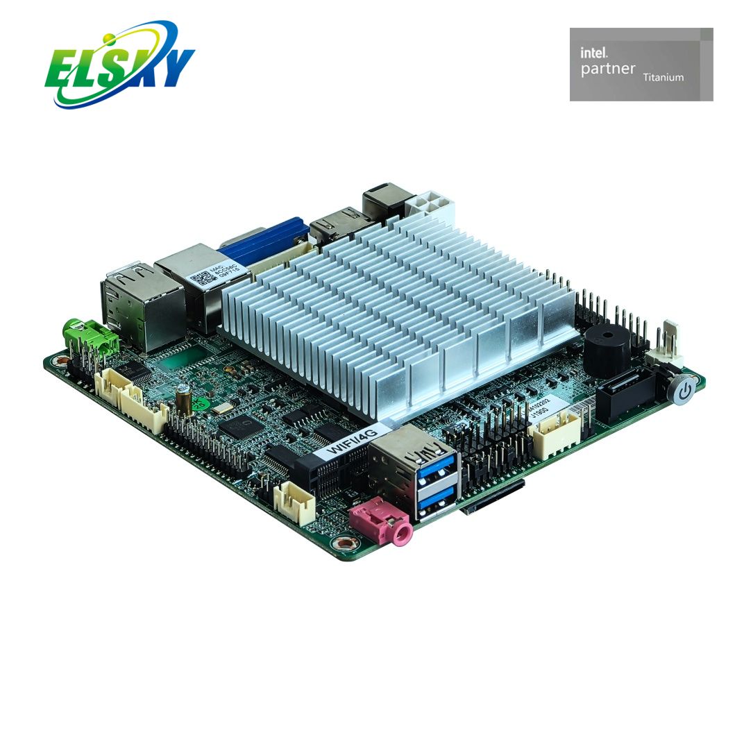Placa base NANO J1800 DDR3 Max 8GB HDMI VGA LVDS MSATA 12V 30W de baja potencia para integrado
