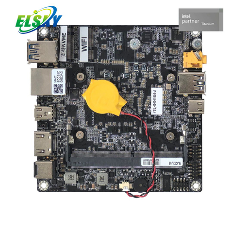 Placa integrada DDR4 de 12.&ordf; generaci&oacute;n HDMI tipo C 12-24 V de gran potencia 