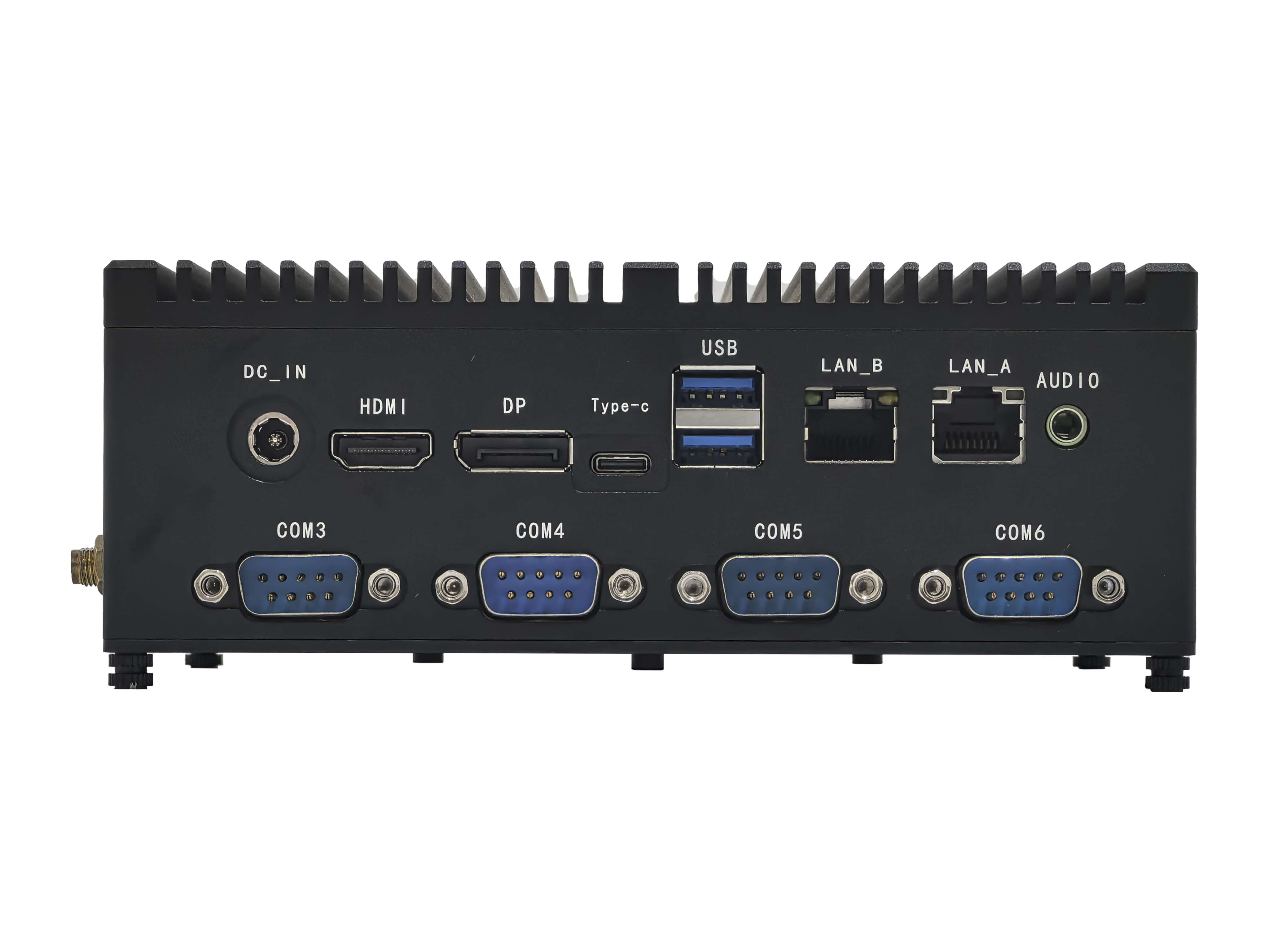 Industrie-Computer-PC mit N100 N95 N97 N305 CPU, max. 16 GB DDR4 M.2 SSD HD-MI VGA LVDS 2*SATA3.0 1000M Lan