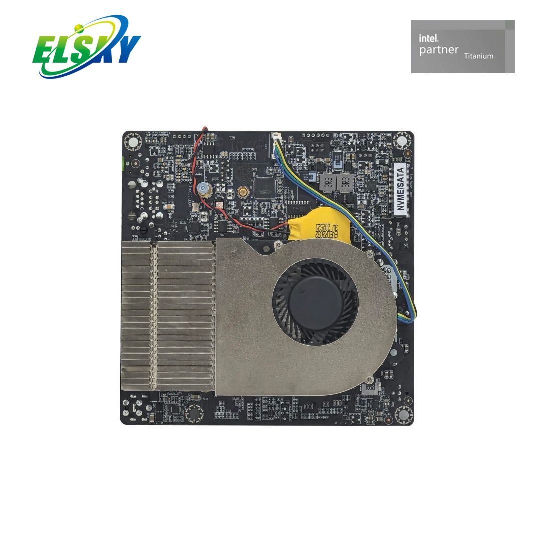 Placa industrial de amplio voltaje, 12-24V, 12.&ordf; generaci&oacute;n, 4K, HDMI, M.2, SSD, LAN dual opcional 