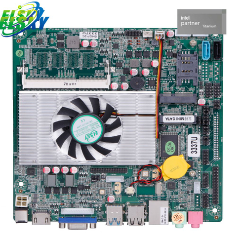 Carte m&egrave;re industrielle X86 bon march&eacute; avec processeur Intel 3&egrave;me g&eacute;n&eacute;ration I3 I5 I7 pour &eacute;cran HDMI VGA WiFi Bluetooth