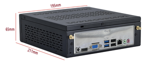 Mini PC con CPU Intel Comet Lake de d&eacute;cima generaci&oacute;n: I3-10110U, I5-10210U, I7-10510U 2COM 2LAN 4USB 4K HDMI 2K VGA, etc.