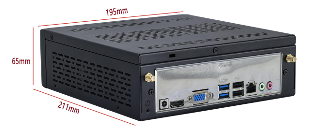 Intel 10세대 Comet Lake CPU를 탑재한 미니 PC: I3-10110U, I5-10210U, I7-10510U 2COM 2LAN 4USB 4K HDMI 2K VGA 등