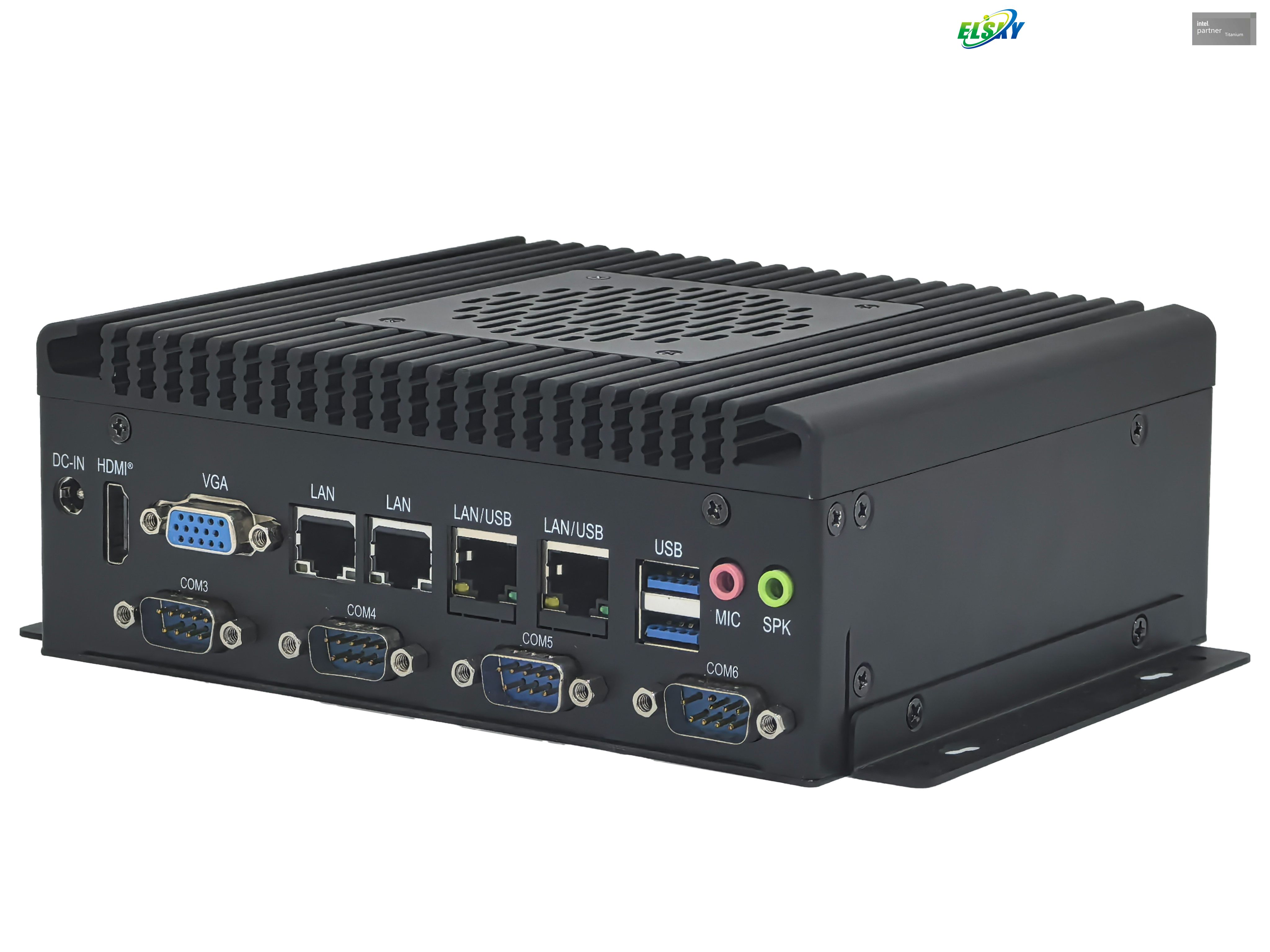 PC industrial SPC413F de 4 pulgadas con ventilador 4.&ordm; a 13.&ordm; para un buen rendimiento opcional de estructura peque&ntilde;a