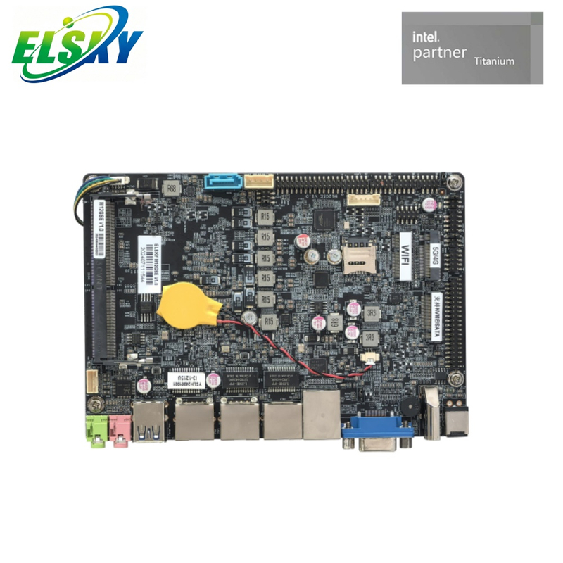 Placa base industrial de 4 pulgadas para CPU Intel serie U/P/H de 12.&ordf; y 13.&ordf; generaci&oacute;n