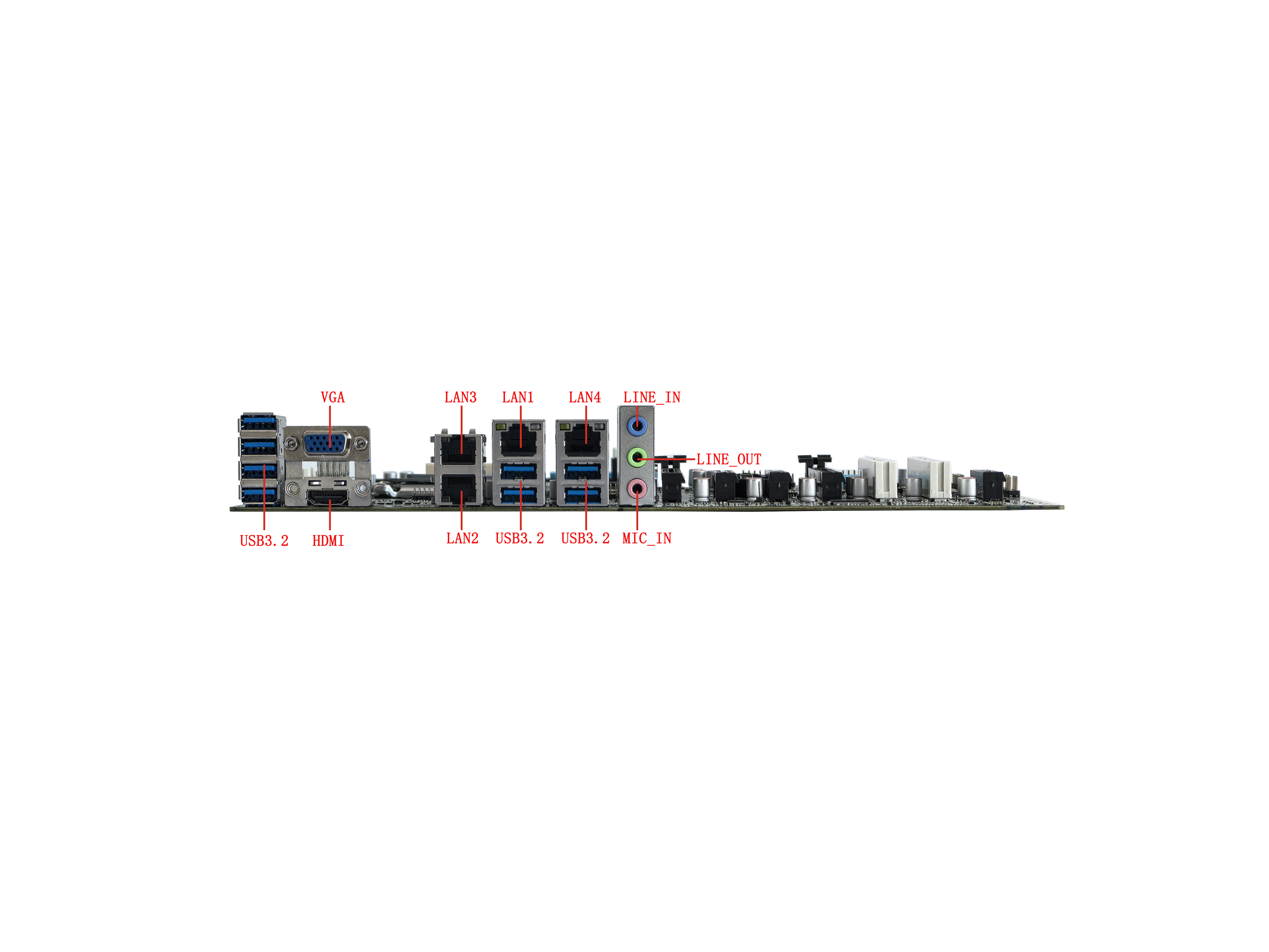 Carte m&egrave;re industrielle prenant en charge In-tel Core 12/13/14e g&eacute;n&eacute;ration, LGA1700 Core i3, i5, i7, i9, CPU ind&eacute;pendant, 2 x PCI, 1 x PCIE X16, 4K, 8K