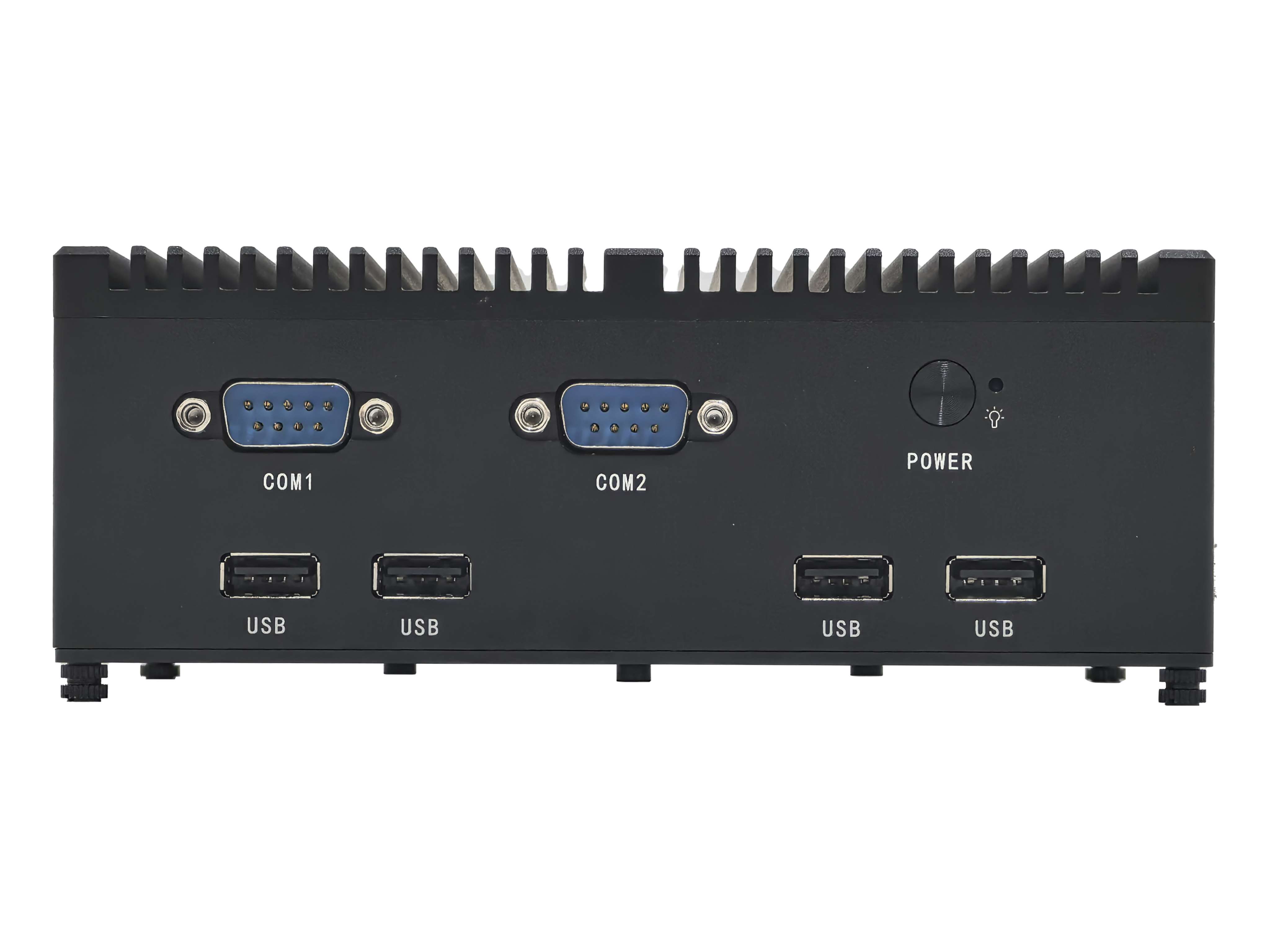 Industrie-Computer-PC mit N100 N95 N97 N305 CPU, max. 16 GB DDR4 M.2 SSD HD-MI VGA LVDS 2*SATA3.0 1000M Lan