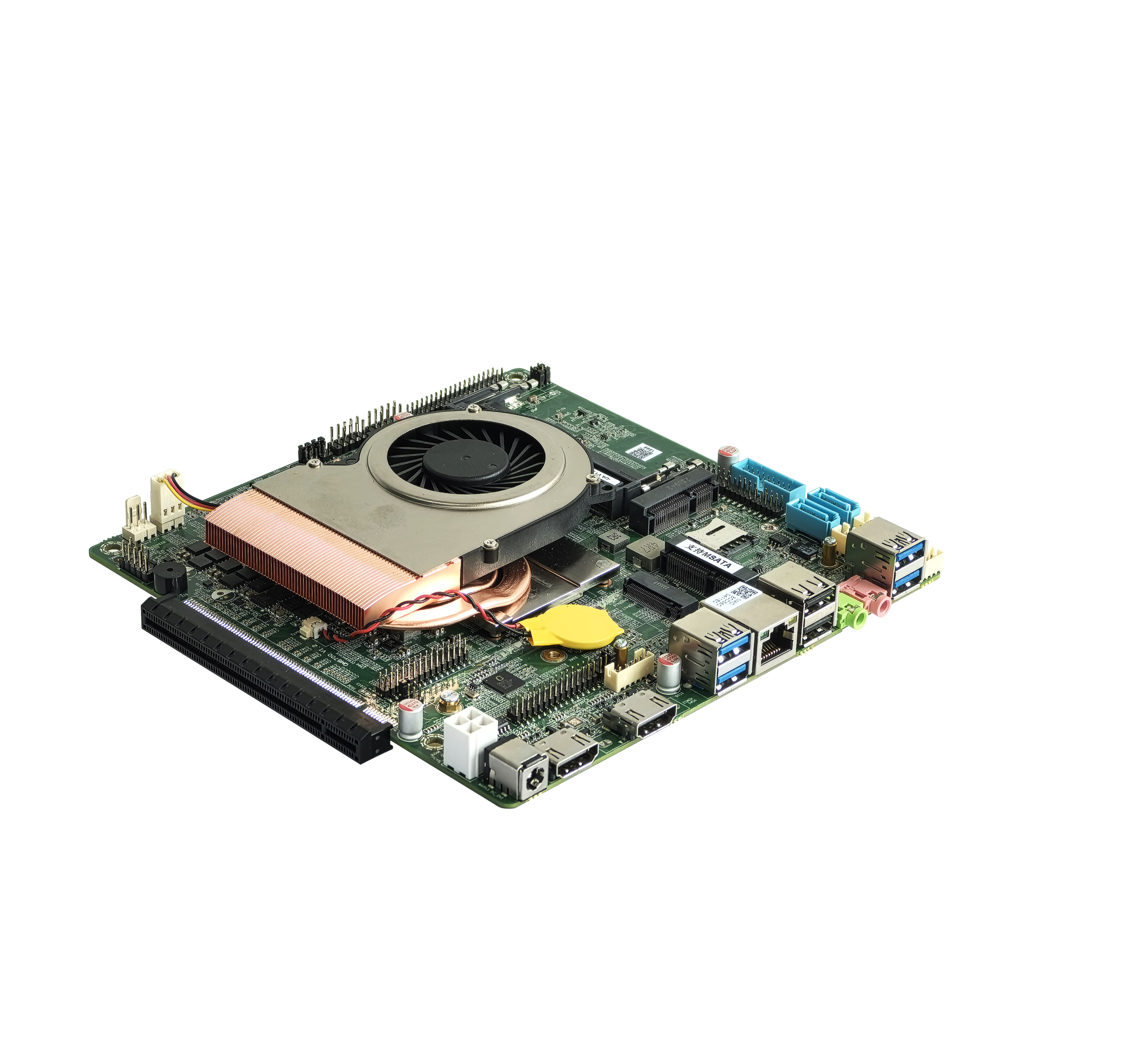  Placa-m&atilde;e mini itx com Intel 6&ordf; 7&ordf; gera&ccedil;&atilde;o 2 * HD-MI 4K LVDS 2K Dispaly VGA opcional 6COM 2LAN 6USB etc.