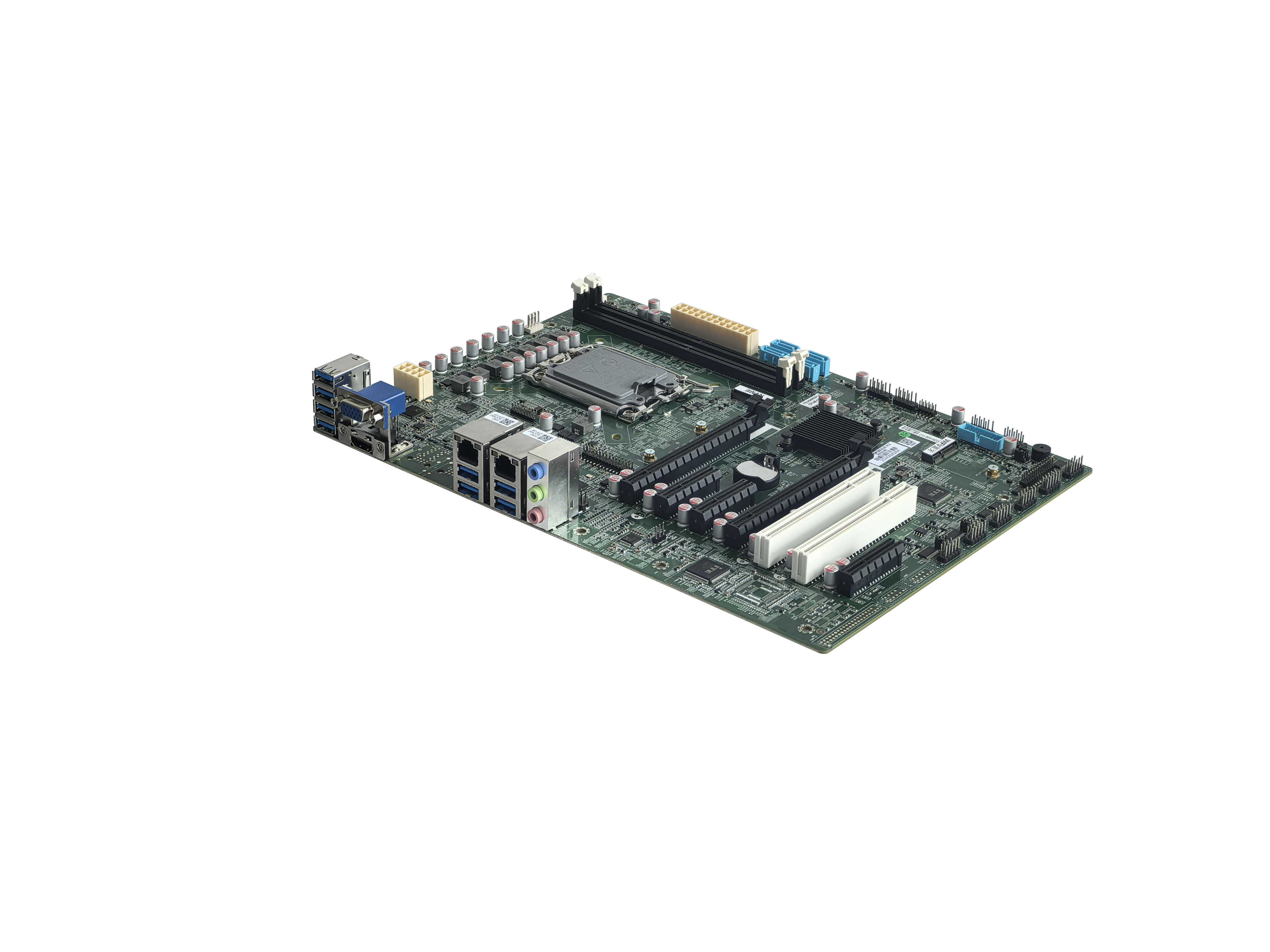 Carte m&egrave;re industrielle prenant en charge In-tel Core 12/13/14e g&eacute;n&eacute;ration, LGA1700 Core i3, i5, i7, i9, CPU ind&eacute;pendant, 2 x PCI, 1 x PCIE X16, 4K, 8K