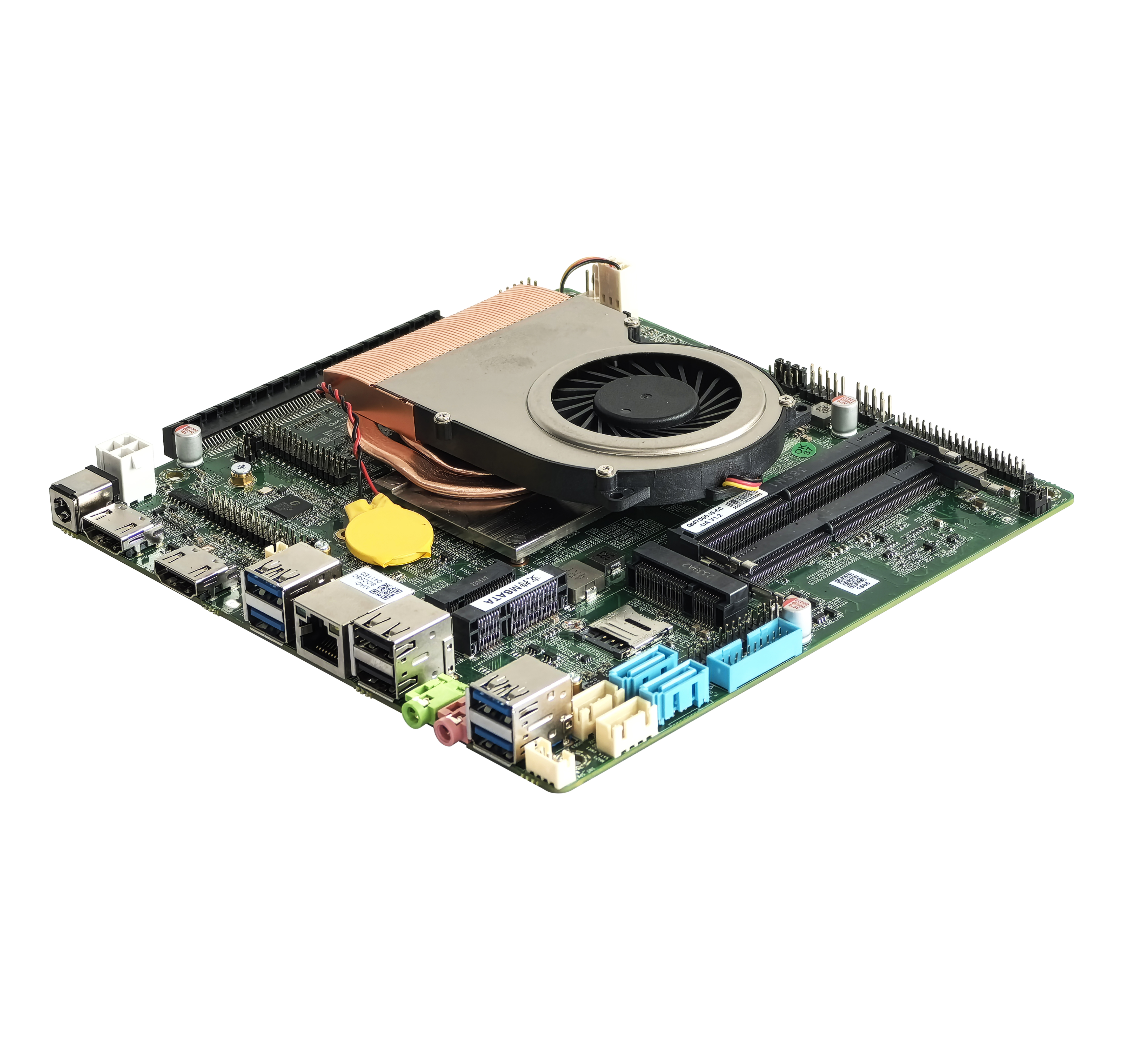  Mini-ITX-Motherboard mit Intel 6. 7. Generation 2*HD-MI 4K LVDS 2K Display VGA optional 6COM 2LAN 6USB usw